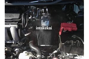 INTAKE KAI PERFORMANCE SHORT RAM AIR INTAKE KIT FOR 2009-2012 HONDA FIT JAZZ 1.5 1.5L l4 ENGINE (BLACK)