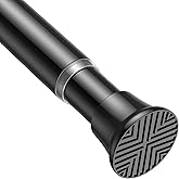 Tension Curtain Rods 23 to 46 Inch,Small Curtain Rods No Drilling,Short Tension Rod,Adjustable Spring Rod for Windows,Door,Cl