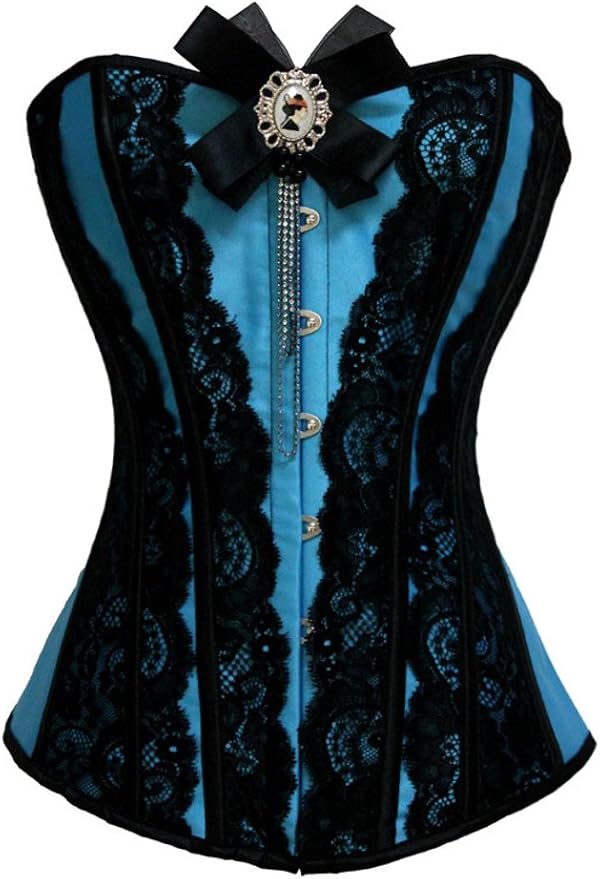 BurlesqueBoutique Women's Babydoll Gothic CorsetXXLarge