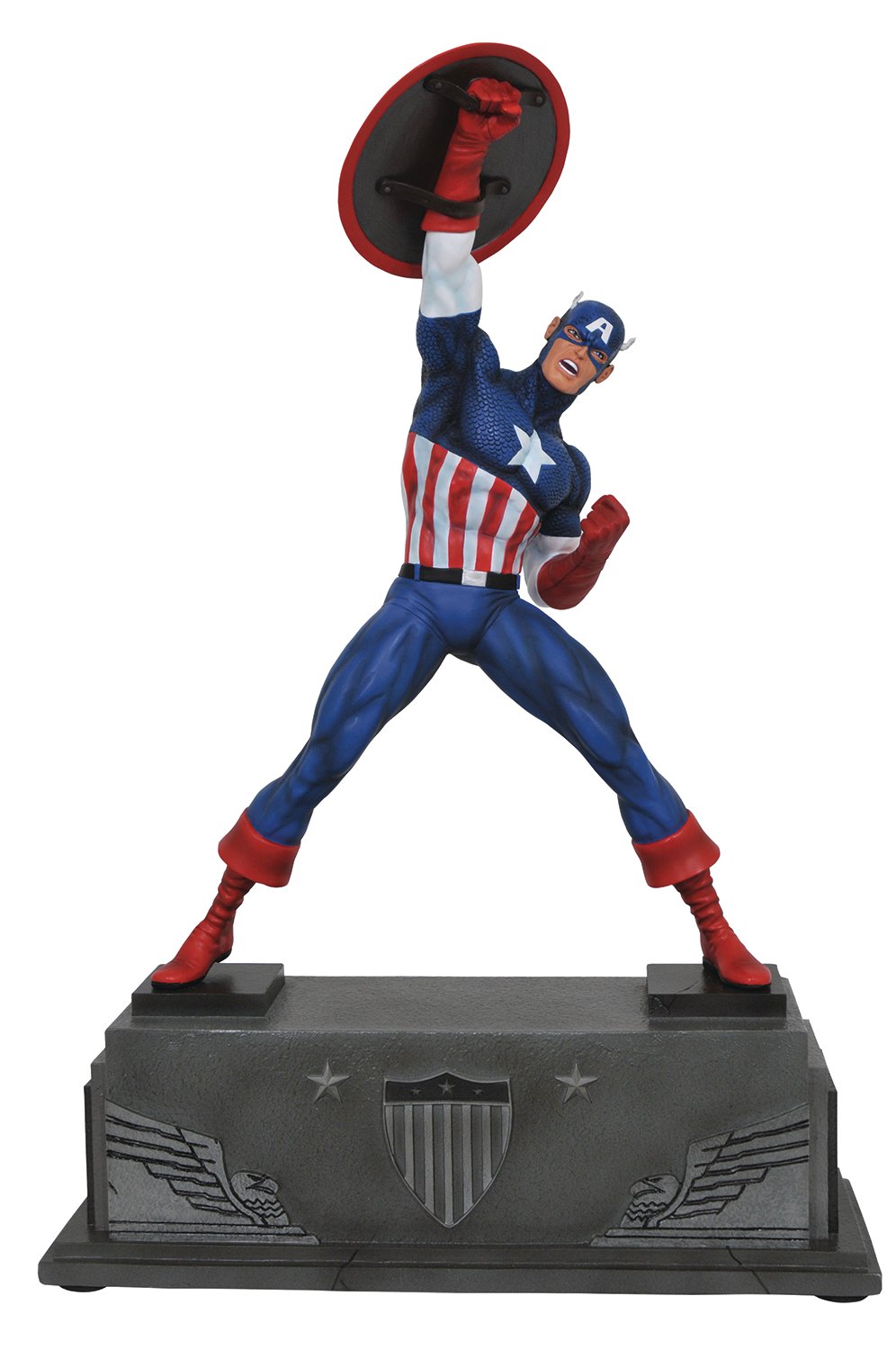 Marvel Comics JUN172632 Premier Collection Captain America Statue, 12