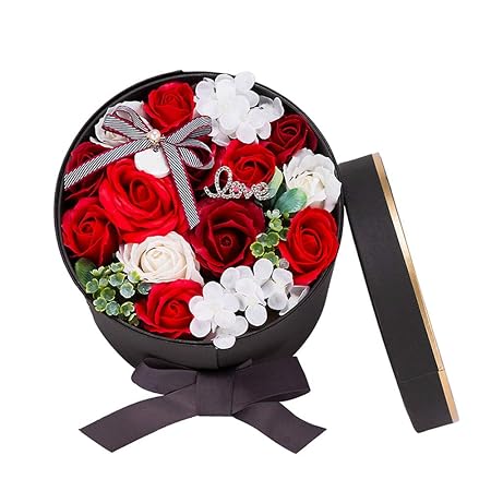 Fleur De Savon Main Cadeau Fleur Boîte Cadeau Fleurs