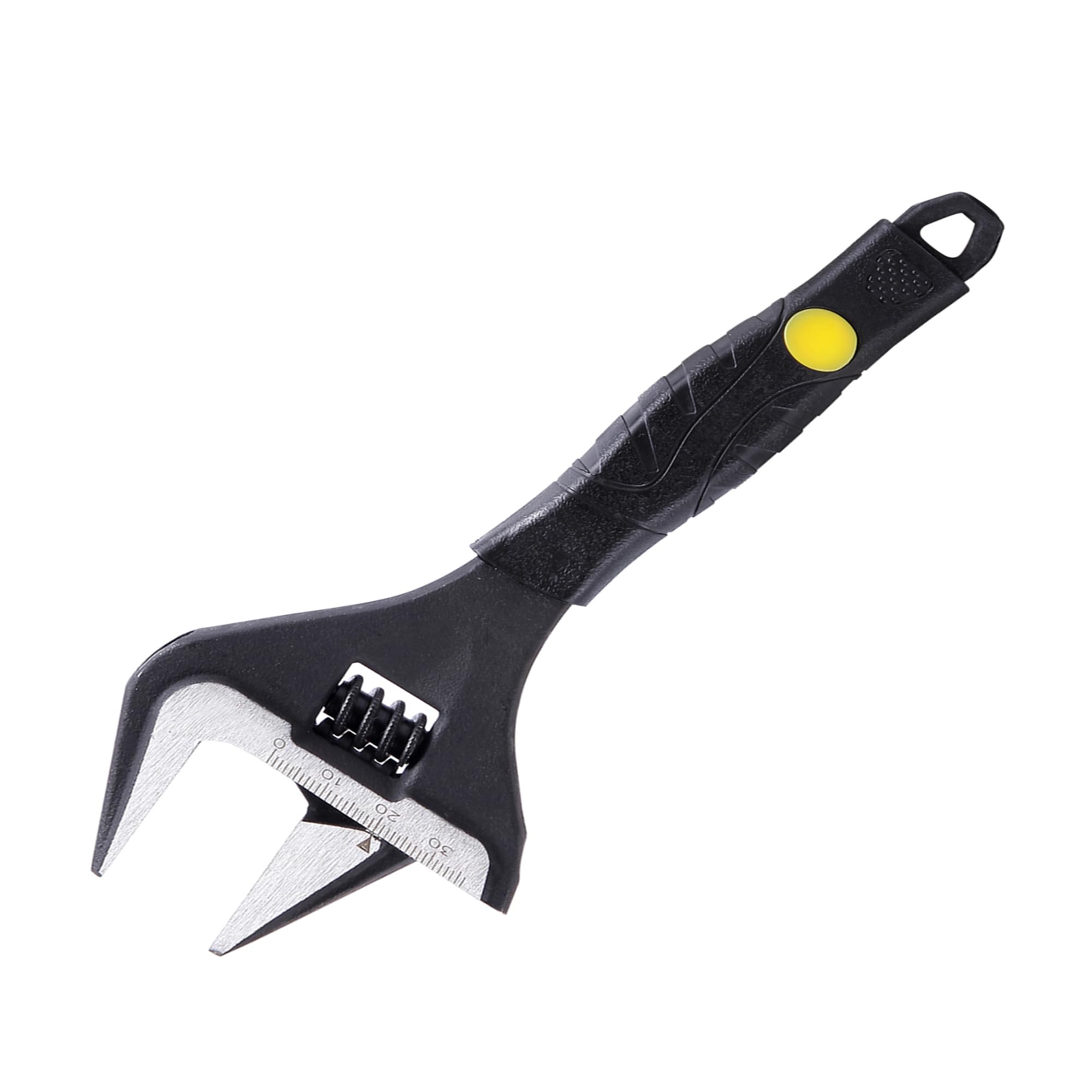 Zeguard 6 inch Adjustable Spanner, 34mm Wide Jaw Opening Adjustable Wrench, 165mm Plumbing Tools Set for Plumbers