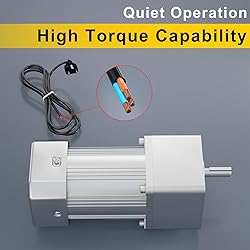 Bemonoc High Torque Electric AC Gear Motor, 110V