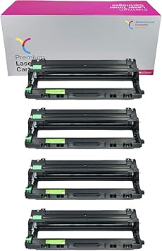 Amazon Com Yichuang Compatible Dr210cl Drum Unit Set Replacement For Brother Dr210cl Dr 210cl Dr 210 Dr210 Hl 3040cn Hl 3070cw Mfc 91cn Mfc 93cw Mfc 9010cn High Yield Bk C M Y 4 Pack Office Products