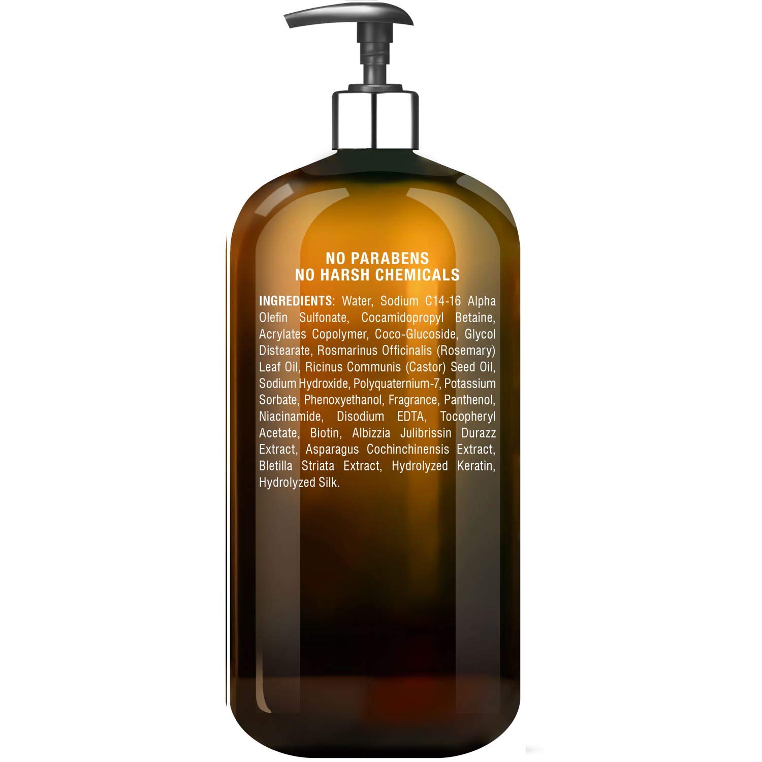 Majestic Pure Biotin Shampoo for Hair Growth - Volumizing Shampoo for Hair Loss - with DHT-3 Blocker - Hydrating & Nourishing - Sulfate Free, for Men & Women - Thin Hair Shampoo - 16 fl oz : Beauty