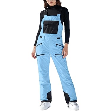 Salopettes De Ski Femme Liquorish - Taille 12 - Rouge - Imprimé Animal - Imperméable