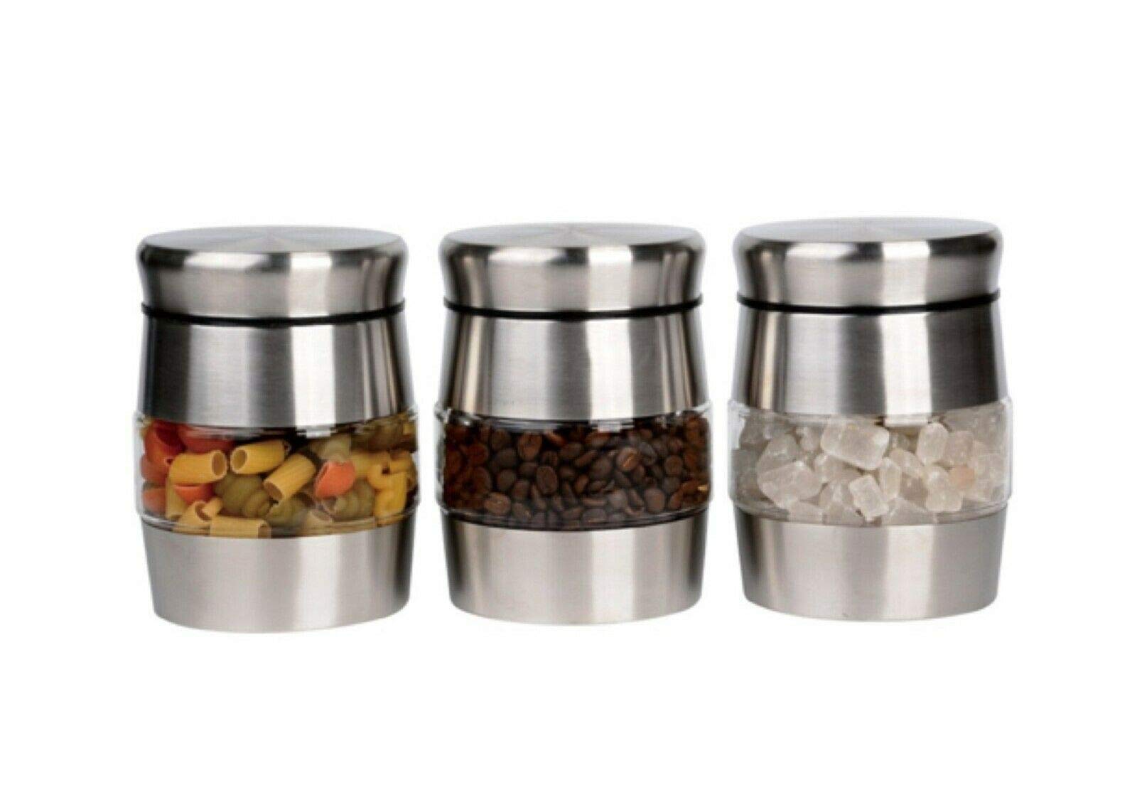 silver tea and coffee canisters