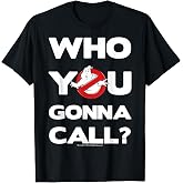 Ghostbusters Who You Gonna Call Logo T-Shirt