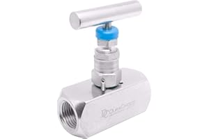 DURACHOICE 1/4" Carbon Steel Needle Valve - Packed Bonnet FxF NPT, 10,000PSI