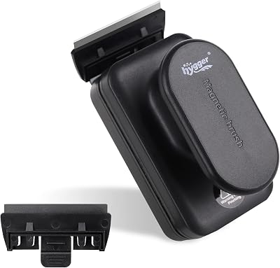 hygger Aquarium Magnet Cleaner Brush 2-in-1 Scraper Floating Magnets