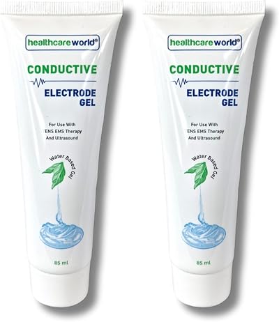 Healthcare World Conductive TENS Gel Adhesive Electrode Gel x 2 Tubes