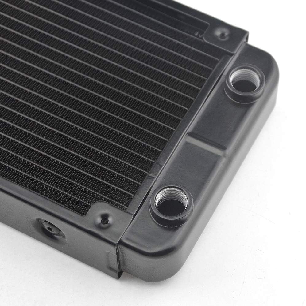 BXQINLENX 18 Pipe Aluminum Heat Exchanger Radiator for PC CPU CO2 Laser Water Cool System Computer 360mm(B) - Image 4