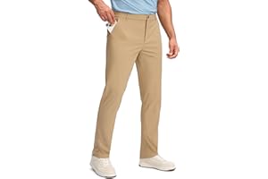 Obla Men's Golf Pants - 30"/32"/34" Slim Fit Stretch Lightweight with 5 Pockets Casual Travel Dress Work Pants for Men