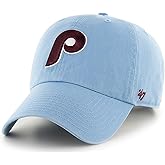 '47 New York Yankees Adjustable Cap Clean Up MLB, Philadelphia Phillies - Blue, One Size