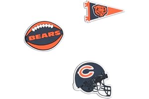 FOCO Pick Your NFL Team Shoe Decoration Charms - 3 Pack