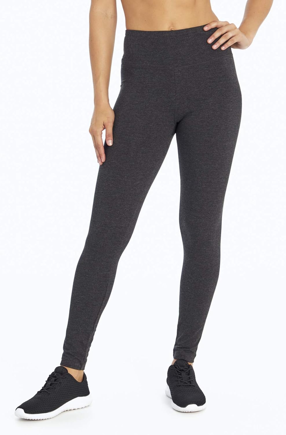Bally Total Fitness Womens High Rise Tummy Control Legging: Clothing