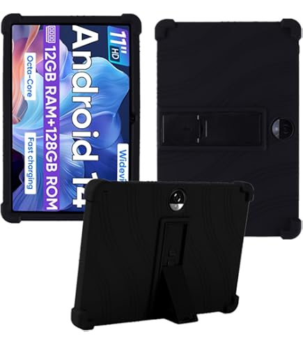 Schutzhülle Für Colorroom C5 / Jikokxn C5 Tablet 11 Zoll – Leder-Folio Mit Handschlaufe & Ständerfunktion