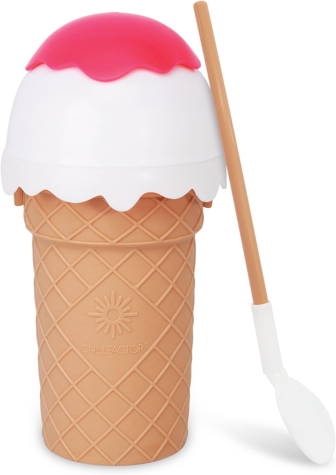 Chill Factor Ice Cream Maker-Vanilla Pink