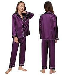 ALHAVONE Kids Girl Pajama Set with Headband