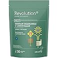 Revolution Tea® German Organic Golden Chamomile Tea Bags Herbal Tea Bags [The Original] - Help German Chamomile & Lemon Balm Herbal Tea - Premium Chamomile Tea Organic - 50 Bags