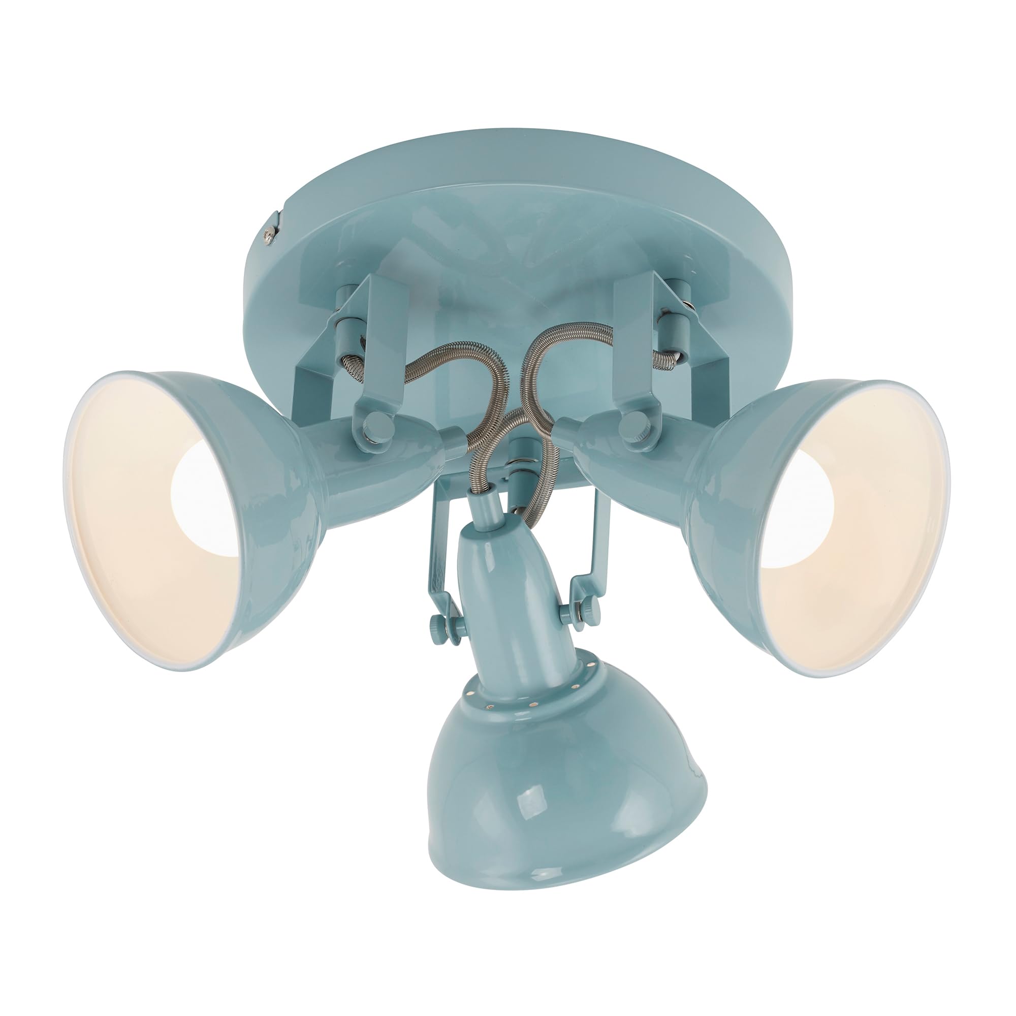 Briloner Leuchten Metal Ceiling Light Shade – Mint/White