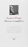 Amazon.fr - Entretiens de Francis Ponge avec Philippe Sollers - Francis ...