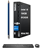 Amazon.com: Lenovo ThinkCentre M70q Gen 5 MFF Tiny 1L Mini PC