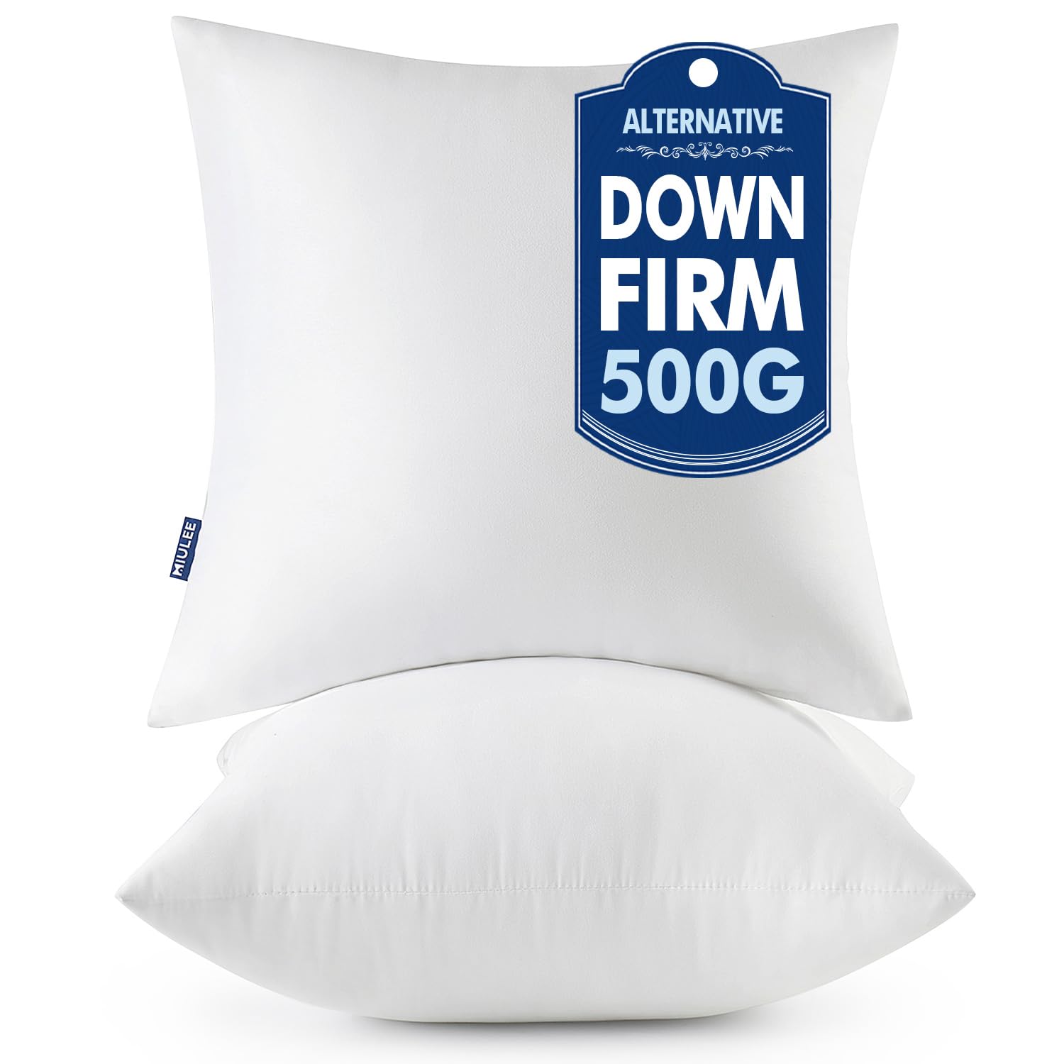 Photo 1 of MIULEE Throw Pillow Insert, 18x18 Inch 100% Virgin Fiber Filling Bed Couch Pillows ( 1 ) 