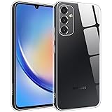 TENOC Phone Case for Samsung Galaxy A34 5G, Clear