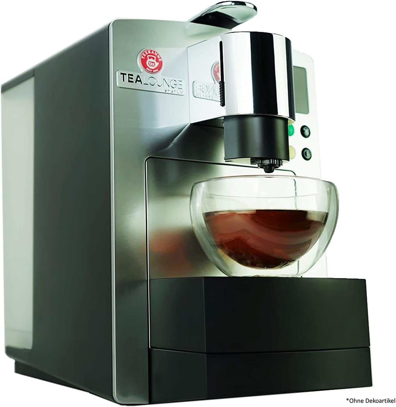 ANGEBOTSPREIS - TEEKANNE Multifunktionale Kaffeekapselmaschine Teemaschine + Zubehör, Heißgetränkespender groß elektrisch 1455W, Kaffeeautomat Kapseln, Kaffeemaschine K-Fee kompatibel,UVP 299 €