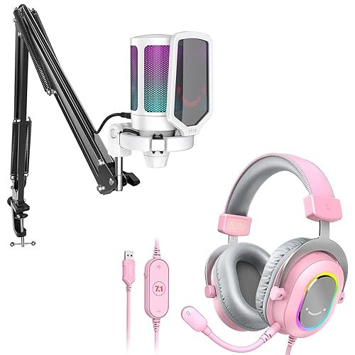 Fifine Gaming Pc Headphones With Mic FIFINE Streaming Gaming USB