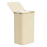 SpaceAid Laundry Hamper with Lid, 110L Large Tall