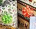 120-Count Gift Wrap Bows - Gift Bows Peel and Stick Self Adhesive Gift Ribbon Bows - Perfect for Christmas, Birthday, All Occasions - Matte, Includes Large, Medium, Small Sizes, 8 Assorted Neon Colors