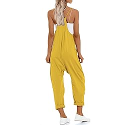 UNIANKIYA 2025 Spaghetti Strap Harem Long Pants One