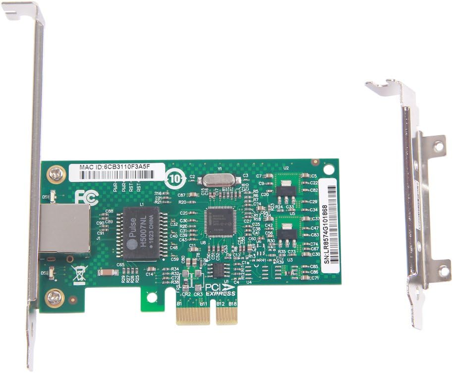 1G Gigabit Desktop PCI-e Network Adapter (NIC) with Intel 82574L Chip, X1, Intel 82574 (PCIE-X1) - Image 4
