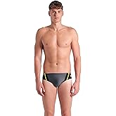 Arena Mens Arena Feel Men's Multi Panels Swim Briefs Comfortable Pool Beach Swim Bathing Suit
