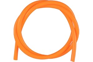 GOOFIT Orange Tubing Carburetor Fuel Tube Petrol Hose Vent Line for ATV Dirt Bike Go Kart Moped Pocket Bike