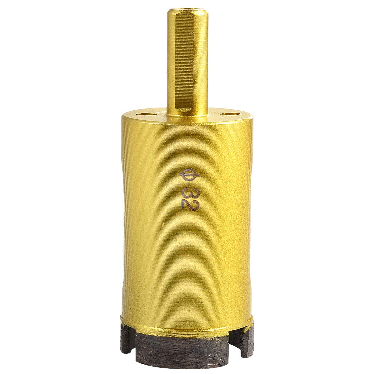 KATUR 32mm Dia Diamond Hole Saw Diamond Core Drill Bit, Masonry Hole Saw Porcelain Tile Hole Cutter for Marble, Glass, Slate, Ceramic, Granite, Quartz Gemstone