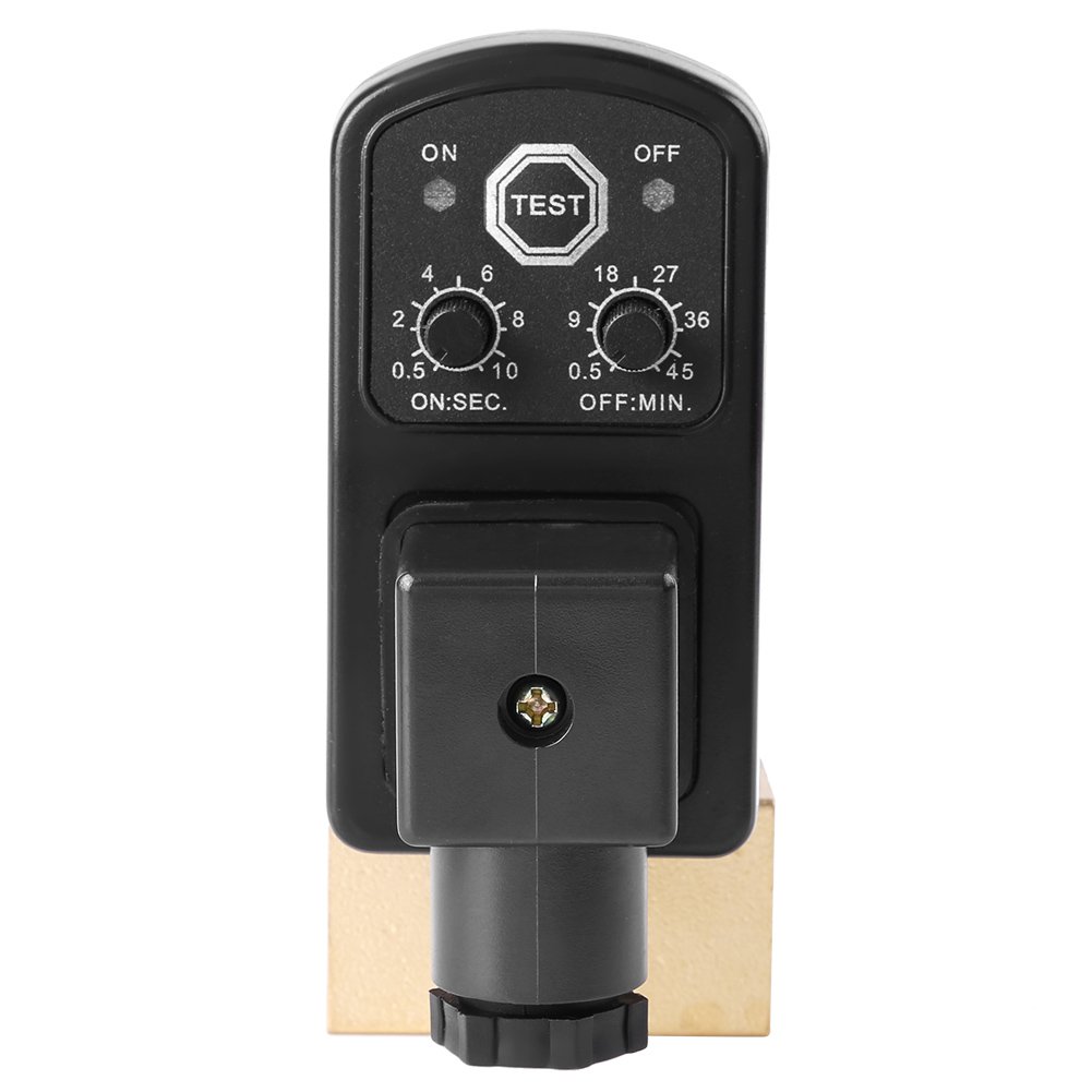 Electronic Automatic Drain Valve,G1/2 DN15 Automatic Electronic Timed