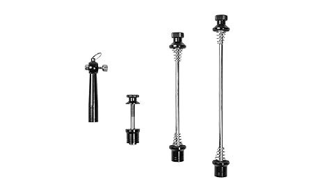 RFR Fahrrad Schnellspanner - Set mit Diebstahlschutz schwarz