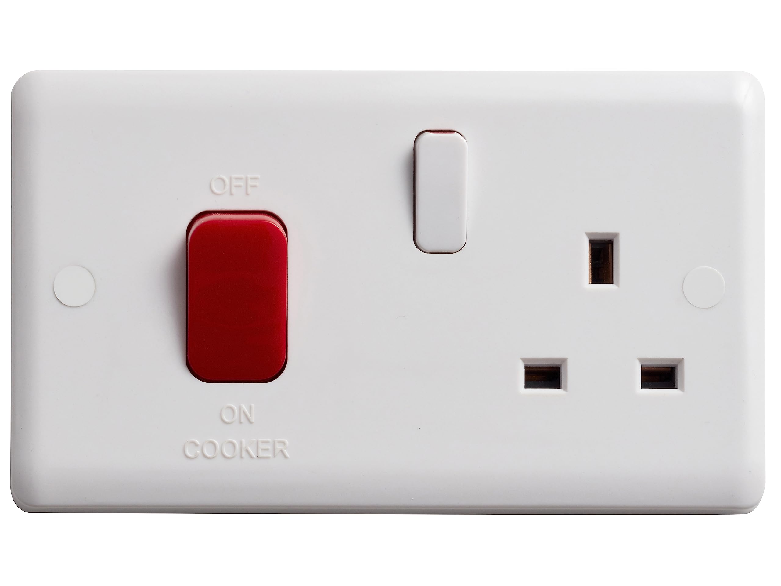 DETA 45A COOKER CONTROL UNIT WITH RED ROCKER