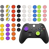 CDHKOZ 50PCS Silicone Thumb Grips for PS5 PS4 PS3, Joystick Caps Cover Analog Stick for Xbox 360, Xbox One, Xbox Series X/S,for Switch Pro Controller