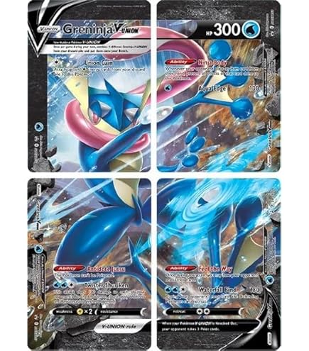 Amazon.com: Zacian V-Union - 4 Card Set - SWSH163 - SWSH164