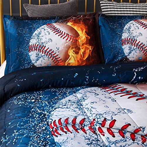 boys baseball comforter