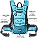 Atlapa Sports Lightweight Hydration Water Backpack 2L TPU Leak Proof Water Bladder Insulated Pocket Keeps Liquids Cold Adjustable Straps Daypack for Hiking Skiing, Running, Cycling