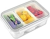 carrotez Food Storage Containers with 3 Removable
