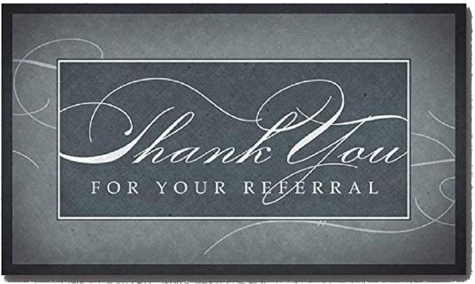 Amazon 925pk Thank You For Your Referral Thank You Cards Health 