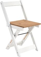 Seconique Santos Butterfly Dining Set White Distressed Pine Space Saving view 7
