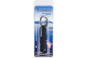 SeaQualizer Fish Descending Device – 3 Setting Release Device for Fishing – Non-Invasive and Reusable Fish Release Tool – NOAA Compliant - Made in USA