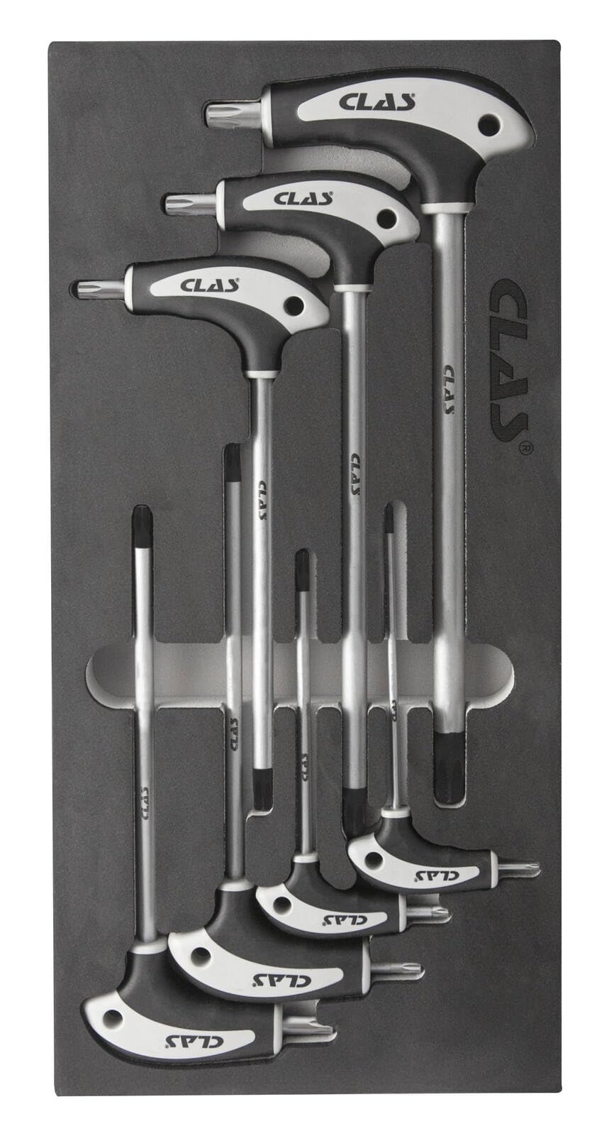 7 Piece T-Handle Wrench Insert Torx T10-T40